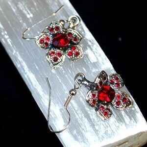 Sizzling Nature Inspired Crystal Drop Earrings